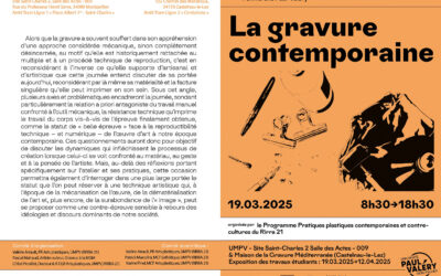 La Gravure contemporaine 19 mars 2025